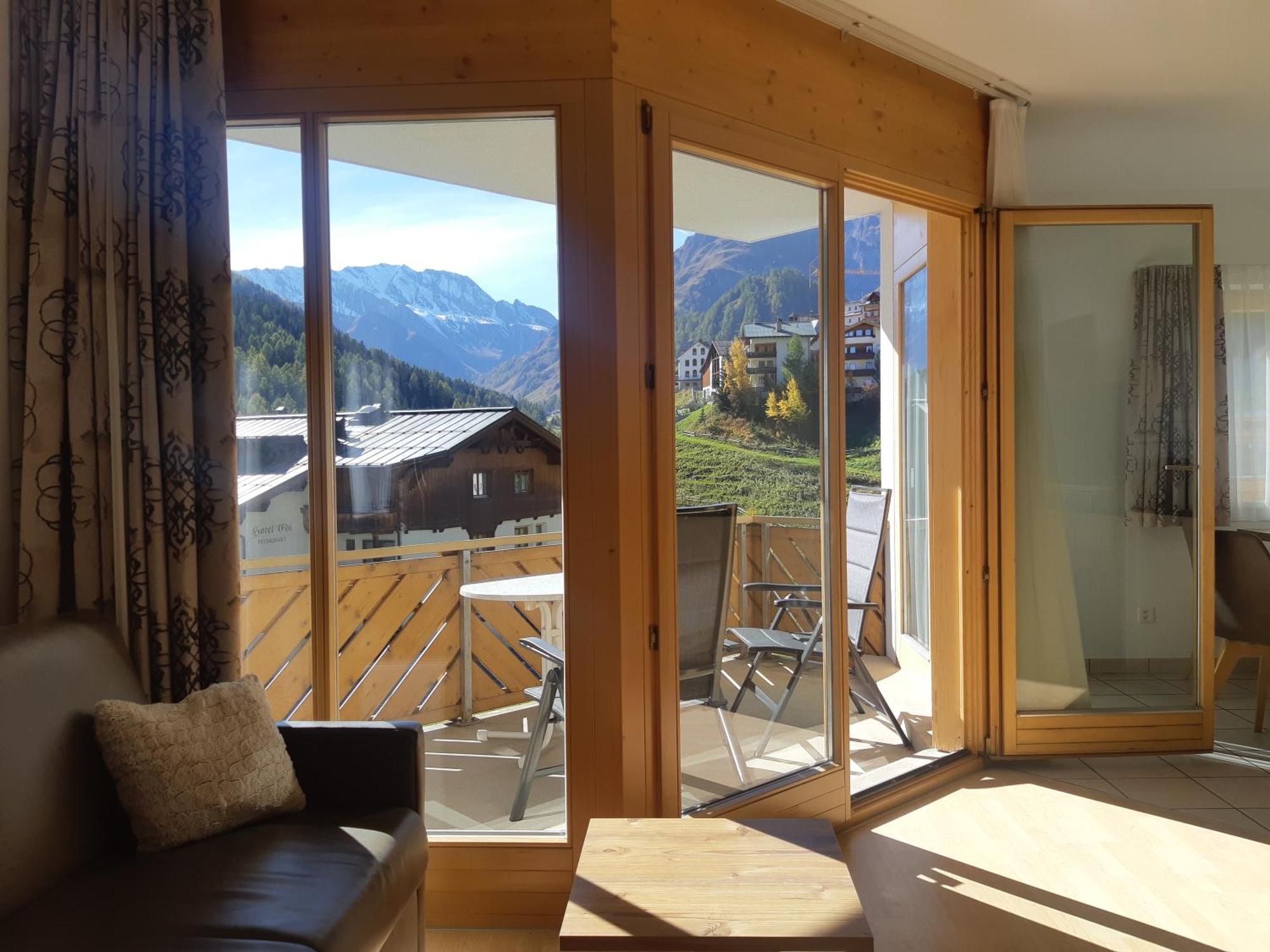 Appartements Garni Alpin Live Samnaun Chambre photo
