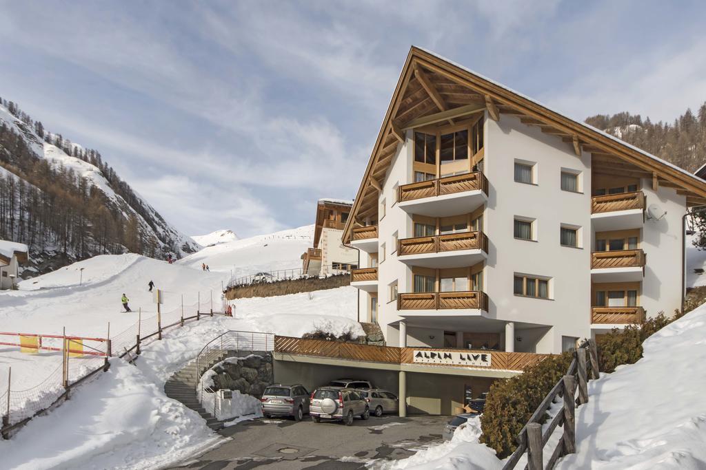 Appartements Garni Alpin Live Samnaun Extérieur photo